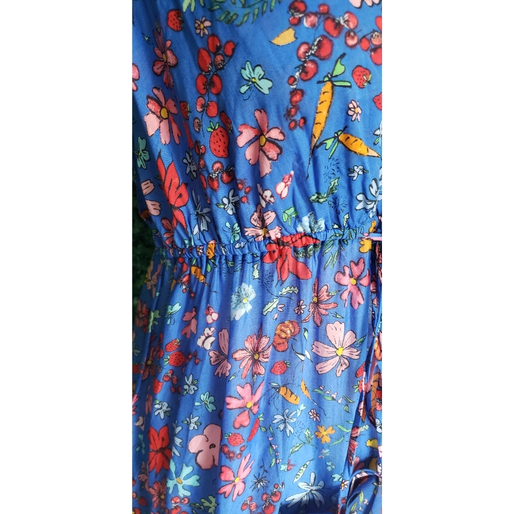 80. J.Crew X Dauphinette maxi cover-up dress in cornucopia floral - Picture 9 of 15